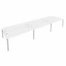 Рабочая станция на 6 раб.места Metal System Б.СМ-6.5 Белый/Серый_63