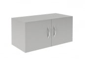 Антресоль широкая с глухими дверьми SA-770.1 (Серый)_2