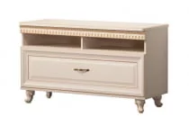 Тумба многоцелевого назначения Марлен 496 Кремовый белый Патина_1