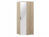 Шкаф угловой лев/прав с зеркалом Кашемир 900.09 Дуб Кронберг_1