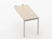 Брифинг-приставка для стола на П-обр.опорах Deka 7.10.12 Туя_0