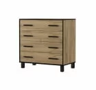 Комод Лофт 8 Дуб Крафт Золотой_0