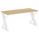 Стол рабочий LOFT VR.L-SRZ-4.7 Металл черный Тиквуд темный_7