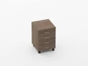 Тумба подкатная с 4-мя ящиками Twin 14.10.11 Дуб Верцаска_1