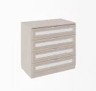 Комод Остин Модуль №6 Ясень шимо светлый/белый_0