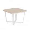 Стол журнальный Line СФ-571608.1 Дуб светлый Белый_4