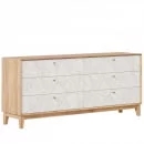 Тумба 1800 Ройбен ЛД 640.020.000 Дуб золотой Белый_1