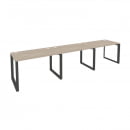 Рабочая станция на О-образном м/к ONIX O.MO-RS-3.2.7 Дуб Аттик/Антрацит_82