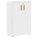 Шкаф с глухими средними дверьми Forta FMC 80.1(Z) Белый премиум_22