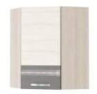 Шкаф кухонный угловой Графит 74.20 Сосна Астрид -Ваниль-Графит_22