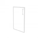 Фасад стекло в раме низкий левый (лакобель ONIX O.SR-3(L) white_90