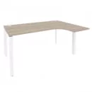 Стол эргономичный правый на П-образном м/к ONIX O.MP-SA-4R Дуб Аттик/Белый_59