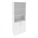 Шкаф высокий широкий ONIX O.ST-1.4 Белый Бриллиант_23