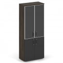 Шкаф высокий широкий Шифт SK.ST-1.2R black Дуб Мали/Антрацит NEW/Стекло Black 800*420*1977_9