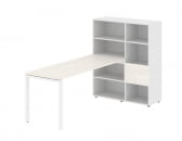 Рабочая станция EDIS EURST 1117 Ясень Траун Белый Белый_34