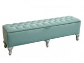 Банкетка 1520 Луиза ЛД 665.150.000 Алебастр Мятный_0