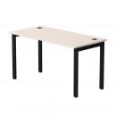 Стол прямой на металлокаркасе Everprof EVO 254S007 Белый Черный_6