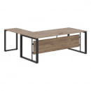 Стол с боковой приставкой ENIO ECT 2019 Кария Пальмира/Антрацит_7