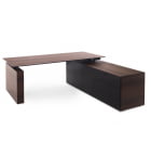 TESLA Стол письм. с тумбой DX ЭВКАЛИПТ МОРЕН/ЧЕРН 110 102 ECL BL_6