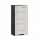 Шкаф кухонный 450 высокий Винченца ЛД 234.430.000.084 Черный Дуб Крафт белый_12