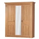 Шкаф трехдверный Лючия 180 Дуб Ридинг_0