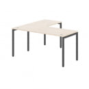Стол угловой XTEN-S XSCT 1615 R Бук Тиара/антрацит_45