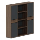 Шкаф высокий трехсекционный QUARTZ QZ.0303.BW.GF_2