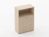 Шкаф средний полуоткрытый Glassy 6.12.121 Дуб Верцаска_9