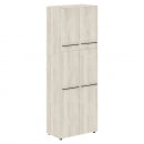 Шкаф с глухими средними и малыми дверьми LOFTIS LHC 80.3 малый верх Сосна Эдмонт_10