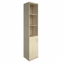 Шкаф высокий узкий левый Riva А.СУ-1.2 Л Клен_18