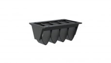 Держатель для проводов Forta 010.010.00005 Белый премиум_0