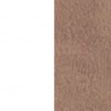 Белый/Велюр 006