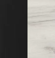 Черный/Дуб Крафт белый