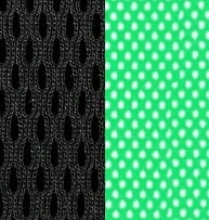 Черный TW/Салатовая сетка