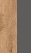 Дуб Золотой/Оникс серый/Белый