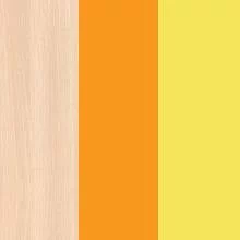 Дуб молочный/Оранжевый/Желтый
