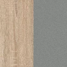 Дуб Сонома/Фон серый