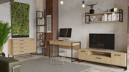 Гостиная Лофт от Трия