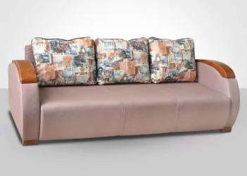 Диван прямой Европа-2 арена бежевая вензель сирень саваж 6