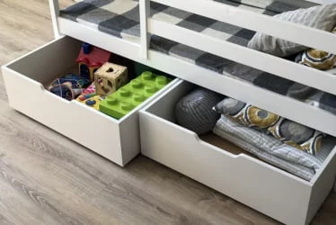 Ящик для детской кровати RooRoom VK-77 Белые