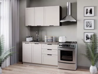 Кухонный гарнитур Джамис 2000 Черный Кашмир