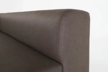 Диван с металлическими ножками Альфа Комбинация 7 Люкса Бренди