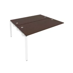 Проходной наборный элемент рабочей станции Metal System Б.ПРС-СП-2.4 Венге/Белый