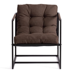 Кресло Charli/Чарли рогожка, коричневый, 3М7-147, 70х70х84 см