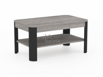 Стол журнальный, Лацио (900*550*450) Риббек серый/Фреско, 60904 