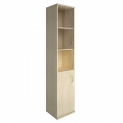 Шкаф высокий узкий левый Riva А.СУ-1.4 Л Клен
