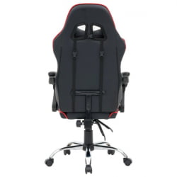 Кресло компьютерное CROMEX (КРОМЕКС) Joker GM-125 экокожа черное/красное