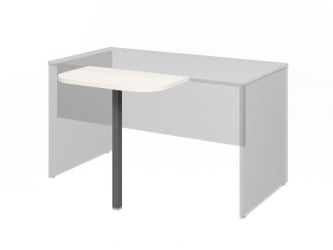 Приставная столешница LEMO L-81 Сосна Скандинавия