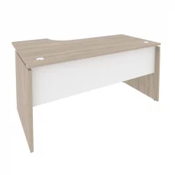 Стол эргономичный правый ONIX O.SA-1R Дуб Аттик/Белый