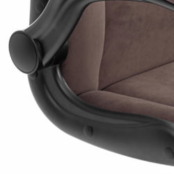 Кресло геймерское BAZUKA metalBL велюр, коричневый, 6